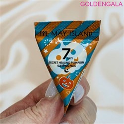MAYISLAND 7 Days Secret Healing Pumpkin Ночная несмываемая маска с экстрактом тыквы 5 г Корея 401270-232177 - фото 14818014