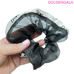 Резинка для волос объемная из органзы Корея ⌀ 15 см / Р14 тип 4 188783-236130 - фото 14822289