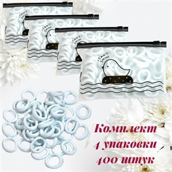 Набор резинок в сумочке 4 уп 400 шт тип 2 244268-254187 - фото 14839174