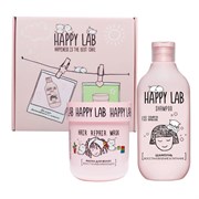 Happy Lab Набор средств для ухода за волосами / Шампунь «Восстановление & Питание» + Маска восстанавливаюшая, 300 мл, 180 г 27721-72772