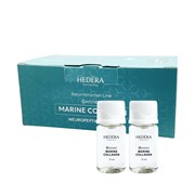 Hedera Professional Филлер для восстановления тонких, слабых волос / MARINE COLLAGEN, 10 мл x 10 24356-66069