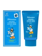 Jmsolution Охлаждающий солнцезащитный крем / Edelweiss Glacier Water Alps Moist Suncream Snow SPF50+/PA++++ Disney Donald Duck, 50 мл 22567-63646