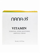 Nana-B Ампульный крем для лица осветляющий с витаминами / Vitamin Essential Hydra Whitening Ampoule Cream, 70 мл 25432-76077