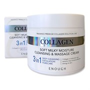 Enough Массажный очищающий крем для лица с коллагеном / Collagen 3 In 1 Cleansing & Massage Cream, 300 мл 19100-21235