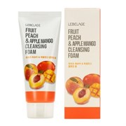 Lebelage Пенка для умывания с экстрактами персика и манго / Fruit Peach & Apple Mango Cleansing Foam, 100 мл 19983-23675