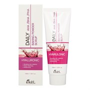 Ekel Содовый скраб для лица с кислотами и гиалуроновой кислотой / Daily AHA/BHA/PHA Baking Powder Scrup Hyalronic, 120 мл 23915-65643