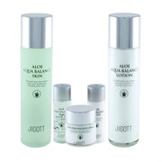 Jigott Набор для лица с экстрактом алоэ / Aloe Aqua Balance Skin Care 3 Set, 150 мл*2, 50 мл, 30 мл*2 18917-21327