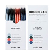 ROUND LAB Набор средств для лица: пенка, сыворотка, крем увлажняющий, крем солнцезащитный / Stick Pouch Kit, 3 мл x 12 шт. 25814-73124
