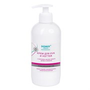 Domix Green Professional Крем для рук и ногтей с кератином, маслом чайного дерева и серебром, 500 мл 6369-4385