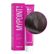 TEFIA Mypoint 5.8 Перманентная крем-краска для волос / Светлый брюнет коричневый, 60 мл 20097-24079