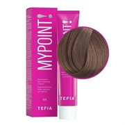 TEFIA Mypoint 7.87 Перманентная крем-краска для волос / Блондин коричнево-фиолетовый, 60 мл 20116-24097