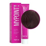 TEFIA Mypoint 7.61 Перманентная крем-краска для волос / Блондин махагоново-пепельный, 60 мл 20178-24159