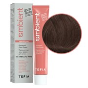 TEFIA Ambient 7.810 Перманентная крем-краска для волос / Блондин коричнево-пепельный для седых волос, 60 мл 22247-41522