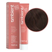 TEFIA Ambient 6.877 Перманентная крем-краска для волос / Темный блондин интенсивный коричнево-фиолетовый, 60 мл 22233-41617