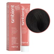 TEFIA Ambient 3.11 Перманентная крем-краска для волос / Темный брюнет интенсивный пепельный, 60 мл 22144-41629