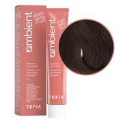 TEFIA Ambient 6.0 Перманентная крем-краска для волос / Темный блондин натуральный, 60 мл 22126-41727