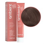 TEFIA Ambient 7.16 Перманентная крем-краска для волос / Блондин пепельно-махагоновый, 60 мл 22166-41730