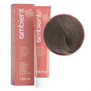TEFIA Ambient 7.117 Перманентная крем-краска для волос / Блондин интенсивный пепельно-фиолетовый, 60 мл 22172-41731
