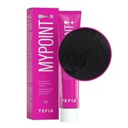 TEFIA Mypoint 1.0 черный Перманентная крем-краска для волос, 60 мл 19834-21955