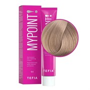 TEFIA Mypoint 9.87 Перманентная крем-краска для волос / Очень светлый блондин коричнево-фиолетовый, 60 мл 20133-24114