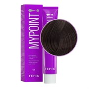TEFIA Mypoint 5.8 Гель-краска для волос тон в тон / Светлый брюнет коричневый, безаммиачная, 60 мл 20163-24144