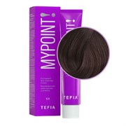 TEFIA Mypoint 6.81 Гель-краска для волос тон в тон / Темный блондин коричнево-пепельный, безаммиачная, 60 мл 20168-24149