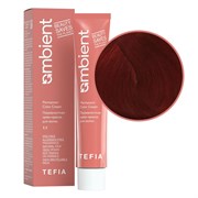 TEFIA Ambient 6.5 Перманентная крем-краска для волос / Темный блондин красный, 60 мл 22203-41634