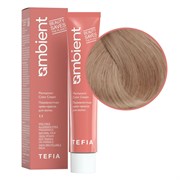 TEFIA Ambient 9.13 Перманентная крем-краска для волос / Очень светлый блондин пепельно-золотистый, 60 мл 22156-41655