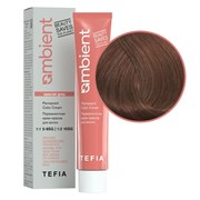 TEFIA Ambient 8.810 Перманентная крем-краска для волос / Светлый блондин коричнево-пепельный для седых волос, 60 мл 22246-41739