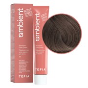 TEFIA Ambient 7.18 Перманентная крем-краска для волос / Блондин пепельно-коричневый, 60 мл 22216-41742