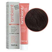 TEFIA Ambient 6.880 Перманентная крем-краска для волос / Темный блондин интенсивный коричневый для седых волос, 60 мл 22252-41840