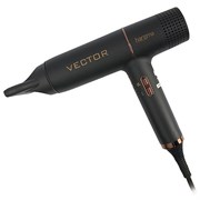Harizma Фен для волос с бесщеточным мотором / Vector h10226, 1700 Вт, черный 24302-65969