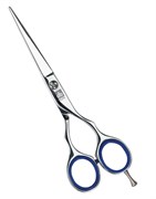 Dewal Парикмахерские ножницы прямые / Profy Step 2433/5.5, синий 5145-3688