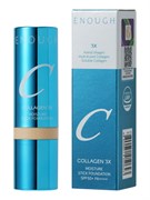 Enough Увлажняющая тональная основа-стик с кистью / Collagen 3X Moisture Stick Foundation #13N, светло-бежевый, 14 г 27913-76623