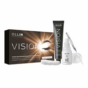 Ollin Набор для окрашивания бровей и ресниц / Vision, холодно-коричневый 22372-54783