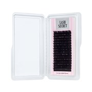 Lash Secret Ресницы для наращивания, одна длина, 16 линий, C, 0.10 мм, чёрный 10524-8130
