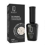 IQ Beauty Глянцевый топ перепелиное яйцо / Black Egg Gloss, 10 мл 18899-21041