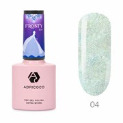 ADRICOCO Топ хамелеон со светоотражающими частицами / Frosty Top №4, 8 мл 22034-41375