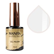 Manita Professional Гель-лак для ногтей / Classic Alpine White №1, белый, 10 мл 22363-43569