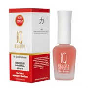 IQ Beauty Глянцевый укрепитель ногтей / Hi-Speed Hardener, 12,5 мл 8050-5462