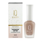 IQ Beauty Укрепитель для ногтей с коллоидным золотом / Gold Hardener Nude, 12,5 мл 23813-65565