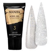 Manita Professional Акриловый гель для ногтей светоотражающий №03, 30 мл 22604-63741