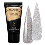 Manita Professional Акриловый гель для ногтей светоотражающий №02, 30 мл 22602-63745