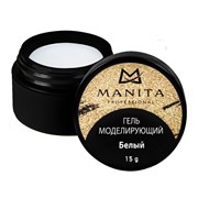 Manita Professional Однофазный моделирующий гель для наращивания №2, белый, 15 г 22823-64042