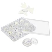 Nail Art Набор пайеток ассорти форм, 12 шт/наб. 15096-15815