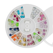 Nail Art Набор металлического декора для ногтей №7, микс 15813-16567