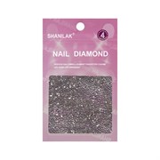 Nail Art Стразы для ногтей №4, серебристый 15831-16585