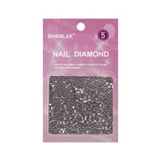 Nail Art Стразы для ногтей №5, серебристый 15832-16586