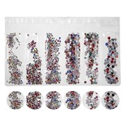 Nail Art Набор страз для ногтей, разноцветный 15847-16600