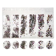 Nail Art Набор страз для ногтей, розово-желтый 15849-16602